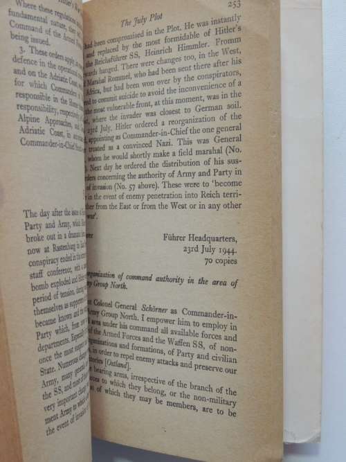 Hitler`s War Directives 1939-45ed H.R. Trevor-Rooper