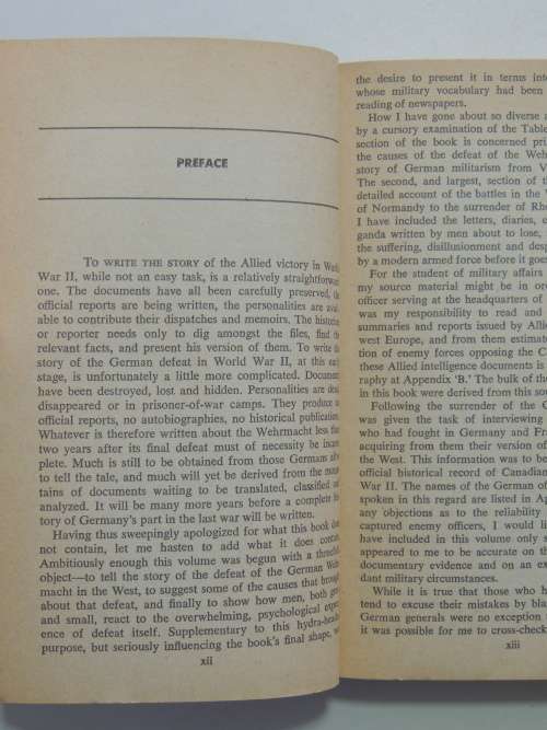 Defeat In The West - Milton Shulman