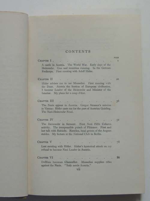 Between Hitler And Mussolini - Memoirs Of Ernst Rudiger - Ernst Rudiger Prince Starhember