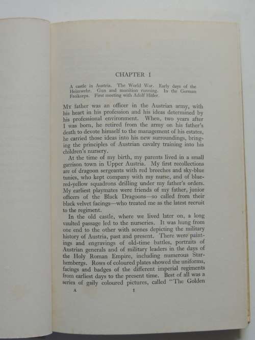 Between Hitler And Mussolini - Memoirs Of Ernst Rudiger - Ernst Rudiger Prince Starhember