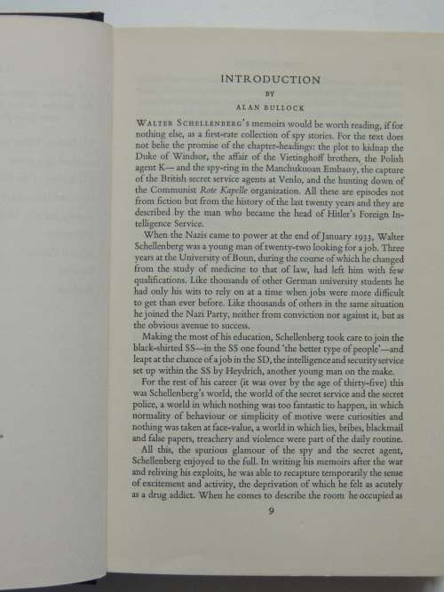 The Schellenberg Memoirs - Walter Schellenberg