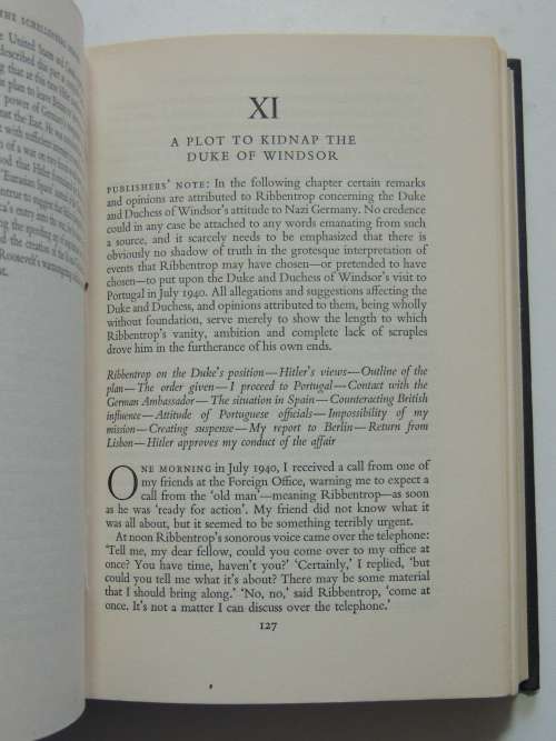 The Schellenberg Memoirs - Walter Schellenberg