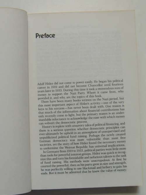 Who Financed Hitler, The Secret Funding Of Hitler`s Rise To Power 1919-33 -James Pool & Suzanne Pool