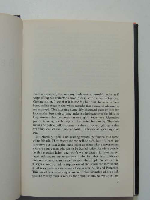 The Mirror at Midnight - A South African Journey - Adam Hochschild - FIRST EDITION 1990, SIGNED