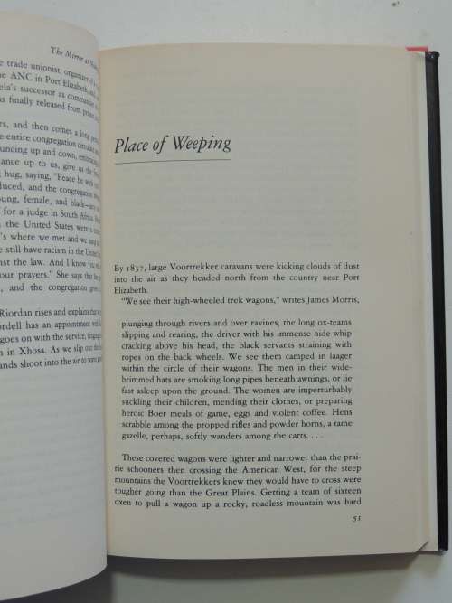 The Mirror at Midnight - A South African Journey - Adam Hochschild - FIRST EDITION 1990, SIGNED