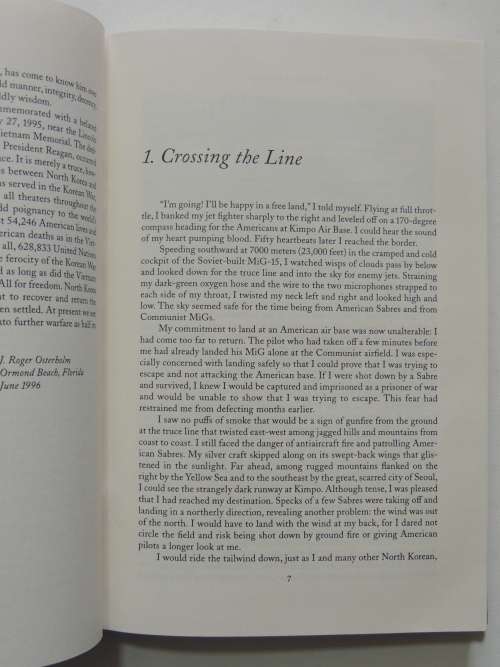 A MiG-15 to Freedom, Memoir of ..Wartime North Korean Defector...-NO KUM-SOK with J Roger Osterholm