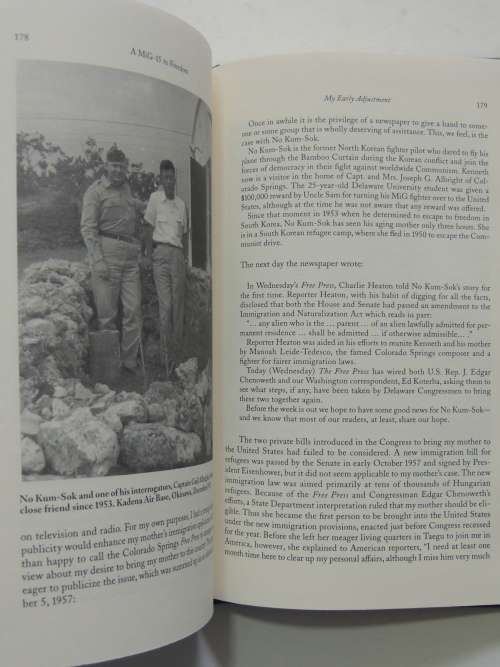 A MiG-15 to Freedom, Memoir of ..Wartime North Korean Defector...-NO KUM-SOK with J Roger Osterholm