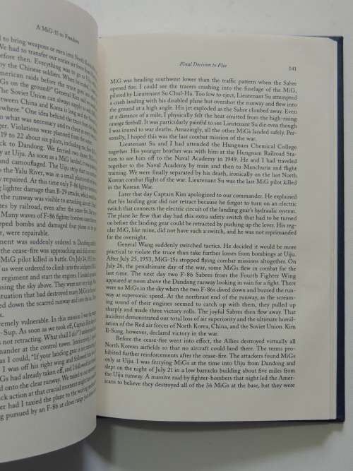 A MiG-15 to Freedom, Memoir of ..Wartime North Korean Defector...-NO KUM-SOK with J Roger Osterholm