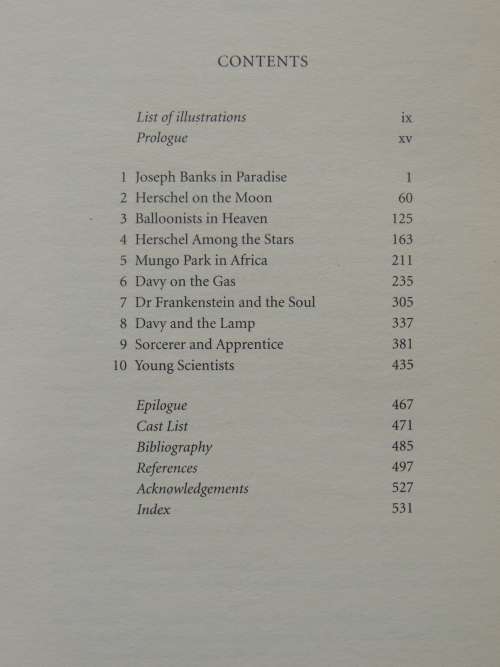 The Age of Wonder, How theRomantic Generation Discovered theBeauty &Terror ofScience -Richard Holmes