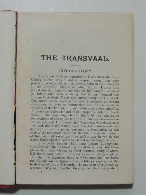 A Guide to the Transvaal - 1905 - HT Montague Bell, Rev C Arthur Lane