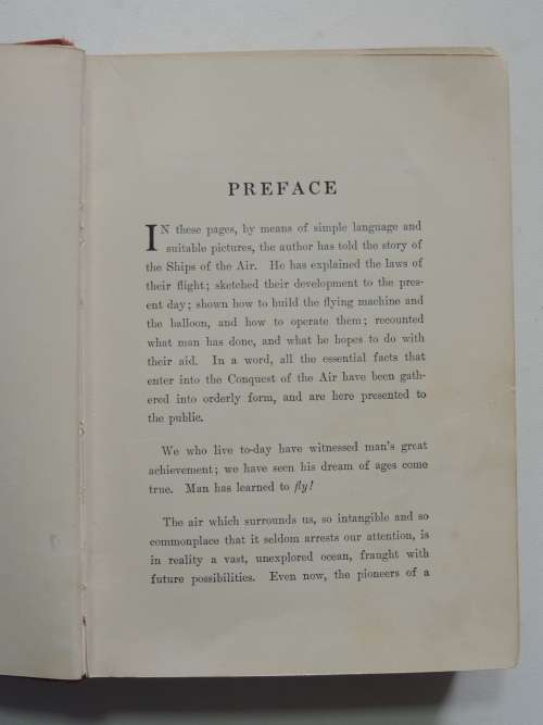 How to Fly, Or Conquest of the Air, Story of Man`s Endeavors to Fly &.. -Richard Ferris 1910 1st Ed.