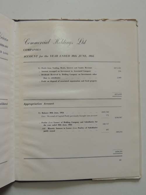 Cohen of South West Africa - Inscribed by Subject