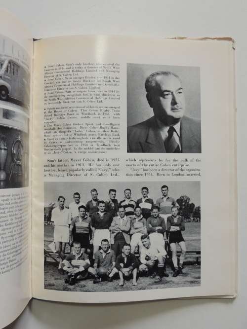 Cohen of South West Africa - Inscribed by Subject