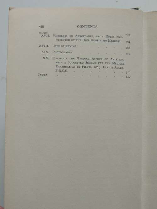 Flying - Some Practical Experiences Gustav Hamel, Charles C Turner 1914, First Edition