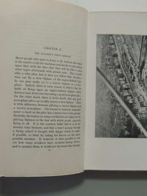 Flying - Some Practical Experiences Gustav Hamel, Charles C Turner 1914, First Edition