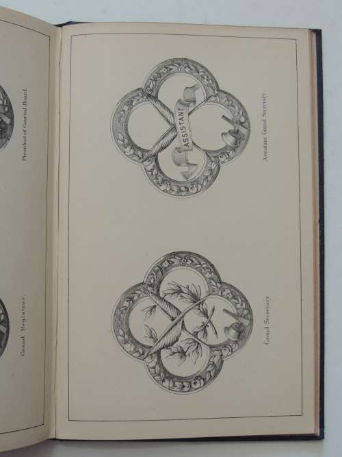 Grand Lodge Of Mark Master Masons - Constitutions & Regulations - Charles Fitzgerald Matier 1895
