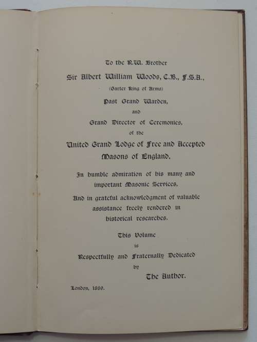 Notes On The Ceremony Of Installation - Henry Sadler 1889
