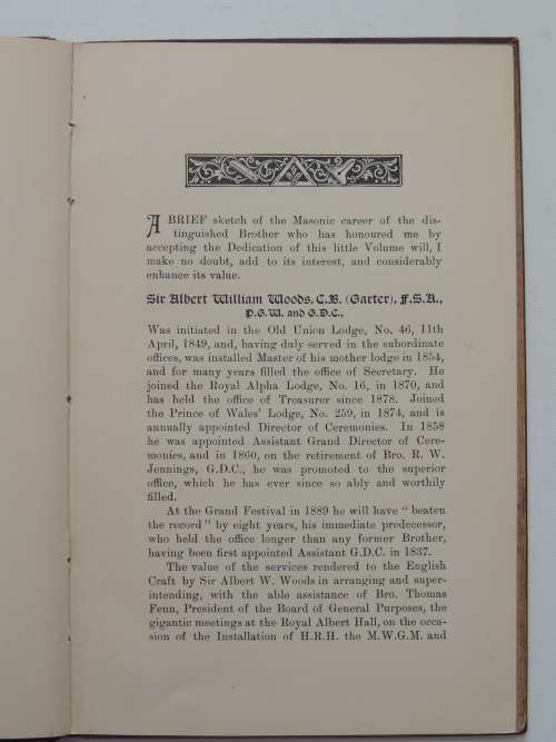 Notes On The Ceremony Of Installation - Henry Sadler 1889