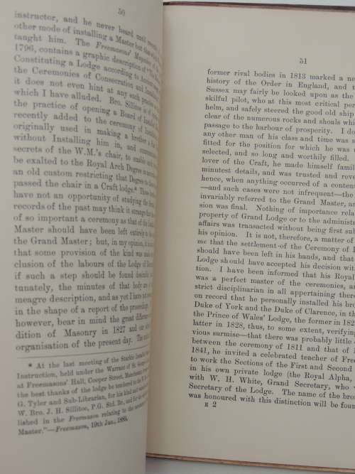 Notes On The Ceremony Of Installation - Henry Sadler 1889
