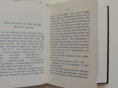 The Oxford Ritual Of Craft Freemasonry - With The Lectures In The Three Degrees The Installation Cer