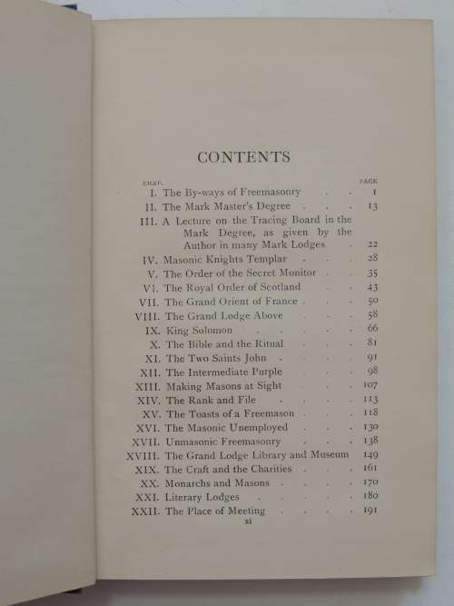 By-Ways of Freemasonry: Essays Descriptive of Masonic Practice & Policy by Rev. John T. Lawrence