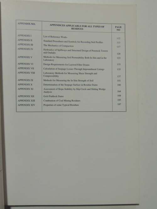 Guidelines For Environmental Protection,Engineering Design, Operation & Closure Of Metalliferous, ..
