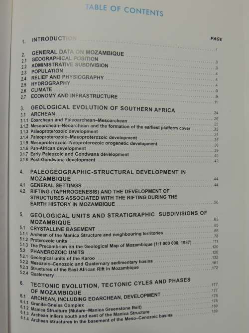 The Geology and Mineral Resources of Mozambique - Siegfried Lachelt