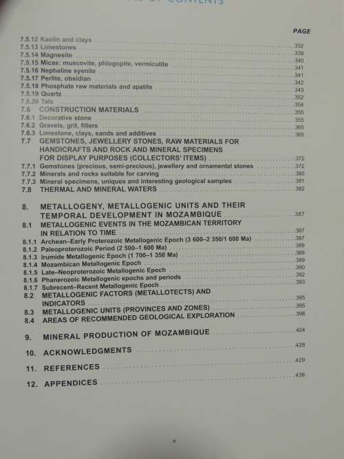 The Geology and Mineral Resources of Mozambique - Siegfried Lachelt