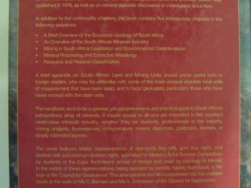 The Mineral Resources Of South Africa- ed. M.G.C. Wilson & C.R. Anhaeusser