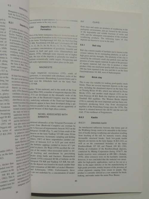 Explanation Of The Nylstroom Metallogenic Map Sheet 2428 - D.L. Ehlers & M.C. du Toit