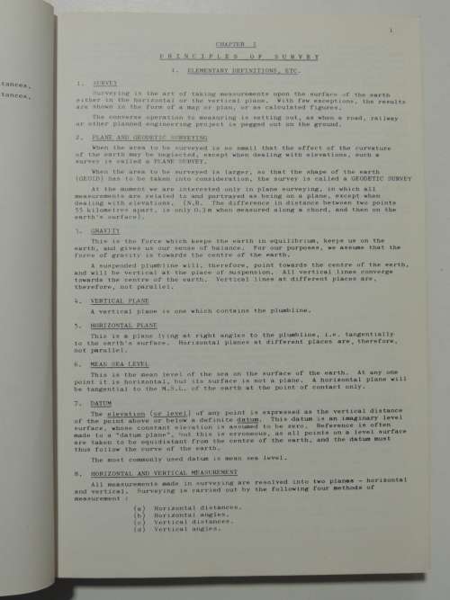 Survey Handbook 4th Edition - City Engineer`s Department Durban Corporation