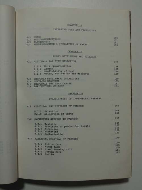 Resource Survey And Development Planning Of The Lower Letaba Farms Volume 1