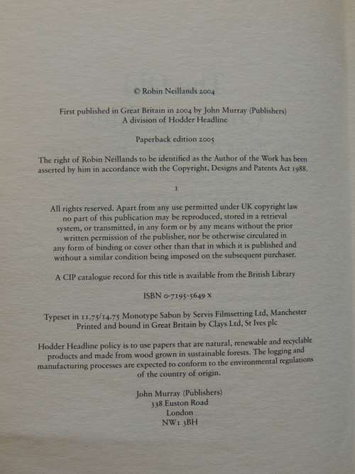 The Old Contemptibles - The British Expeditionary Force, 1914- Robin Neillands
