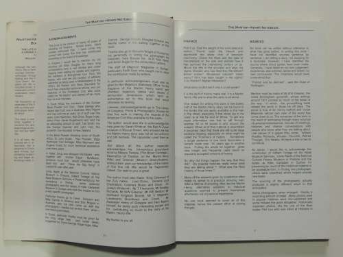The Martini-Henry Note-Book - The Life & Times of a Grand Old Rifle - Malcolm Cobb - Scarce