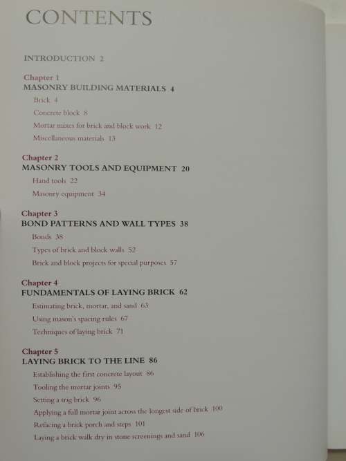 Building with Masonry, Brick, Block and Concrete - Dick Kreh