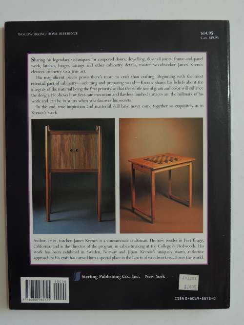 The Fine Art of Cabinetmaking - James Krenov