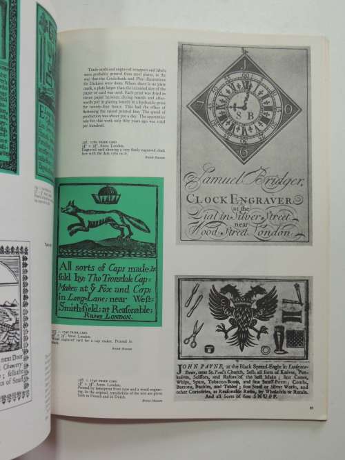 Printed Ephemera, The Changing Use Of Type & Letterforms In English & American Printing - John Lewis