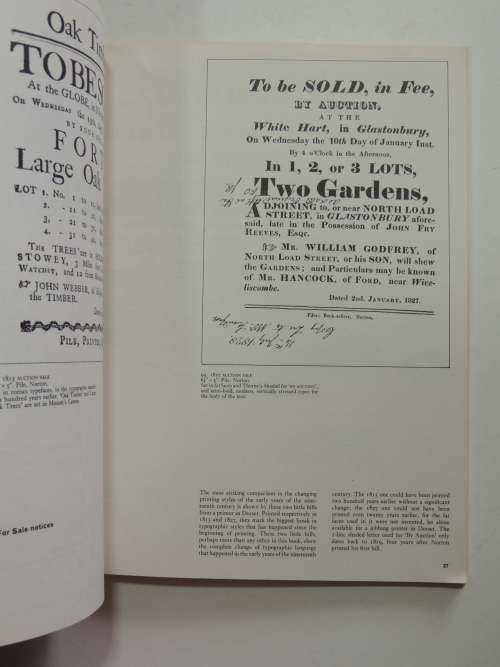 Printed Ephemera, The Changing Use Of Type & Letterforms In English & American Printing - John Lewis