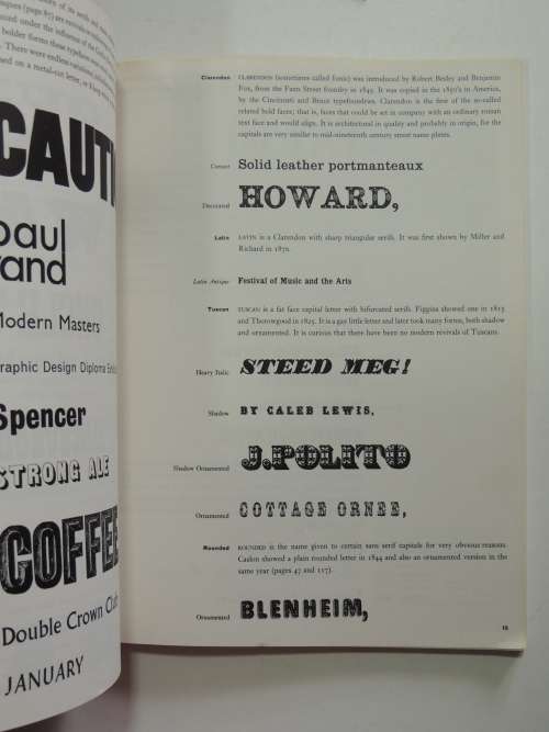 Printed Ephemera, The Changing Use Of Type & Letterforms In English & American Printing - John Lewis