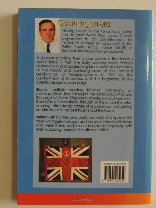Mapolisa - Some Reminiscences of a Rhodesian Policeman  - David Craven - SIGNED