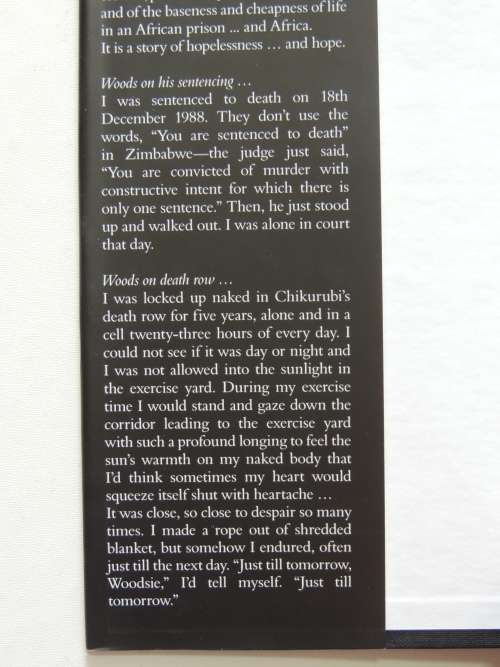 The Kevin Woods Story - In the Shadow of Mugabe`s Gallows Kevin John Woods - Signed, 1st Edition 200
