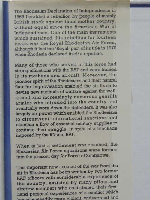 Britain`s Rebel Air Force -The War From the Air in Rhodesia,1965-1980 - Roy Nesbit, Dudley Cowderoy,