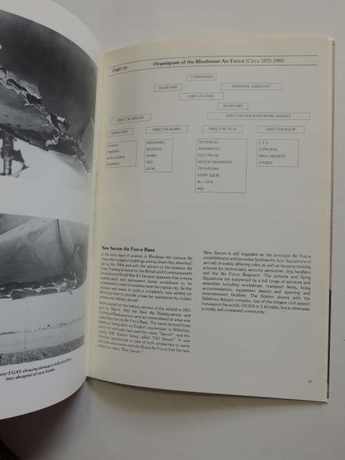 Rhodesian Air Force - A Brief History 1947-1980 - WA Brent