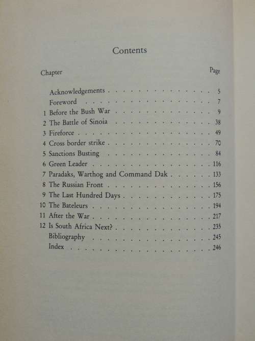 War in the Air Rhodesian Air Force 1935-1980 - Dudley Cowderoy, Roy C Nesbit