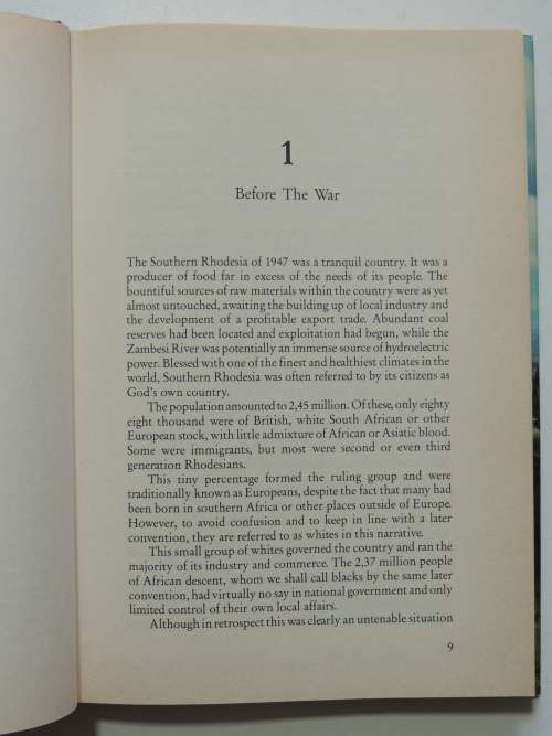 War in the Air Rhodesian Air Force 1935-1980 - Dudley Cowderoy, Roy C Nesbit