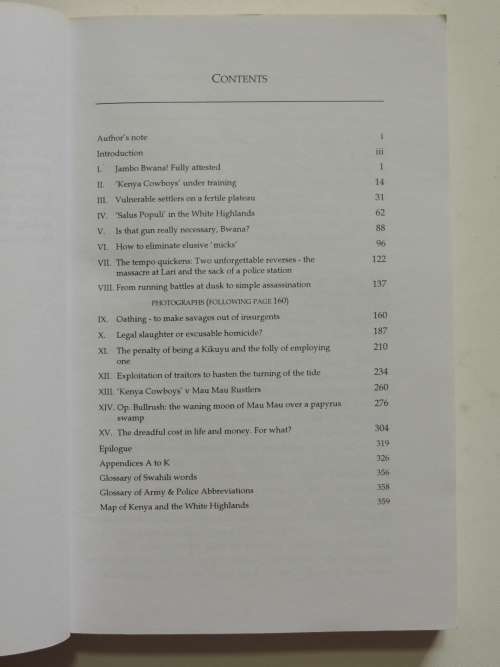 Kenya Cowboy - A Police Officer`s Account of The Mau Mau Emergency  - Peter Hewitt