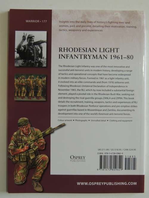 Rhodesian Light Infantrymn 1961-80Neil Grant