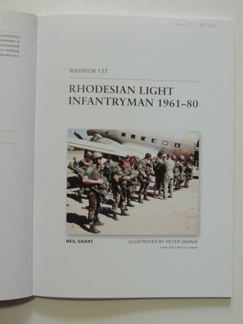 Rhodesian Light Infantrymn 1961-80Neil Grant