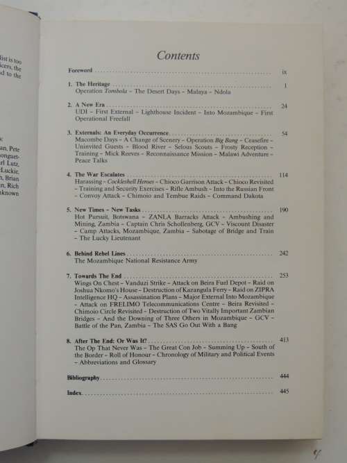 The Elite - The Story of the Rhodesian Special Air Service - Barbara Cole - SIGNED by Author
