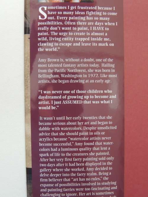 The Art of Amy Brown II - Intro by Tamora Pierce